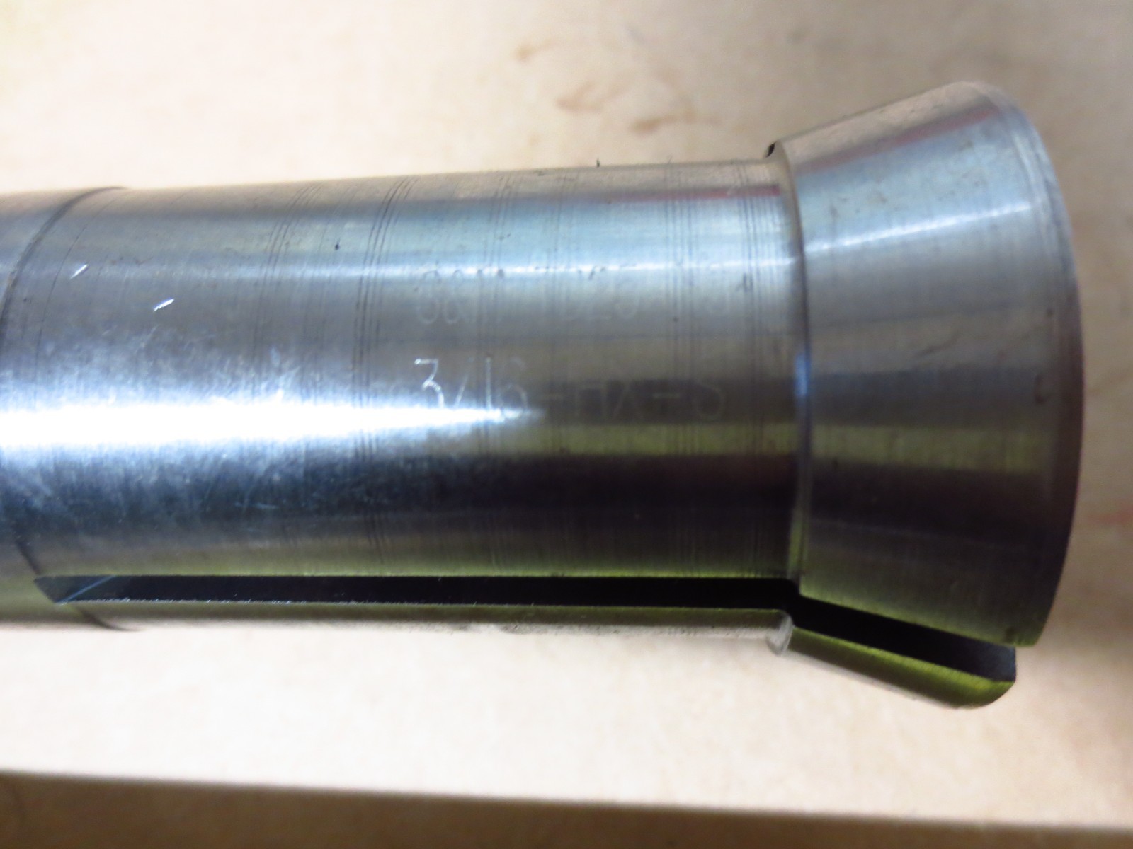 S &M Southwick & Meister TD25-NS Guide Bushing Collet Hex 3/16 -ST HX