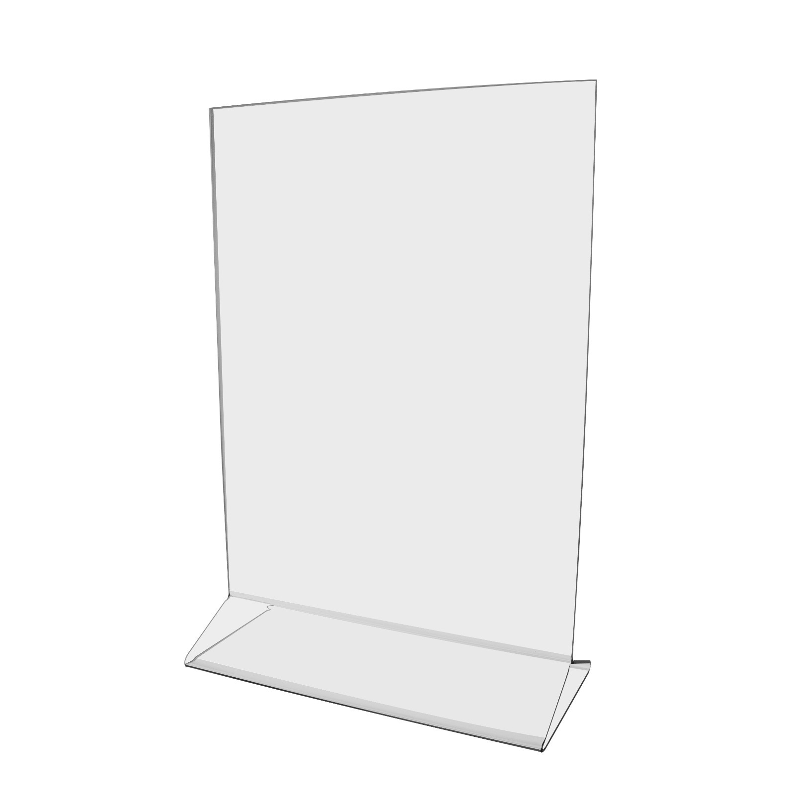 6 Pack 6″W x 8″H Sign Holder Top Load Double Sided Menu Countertop Frame
