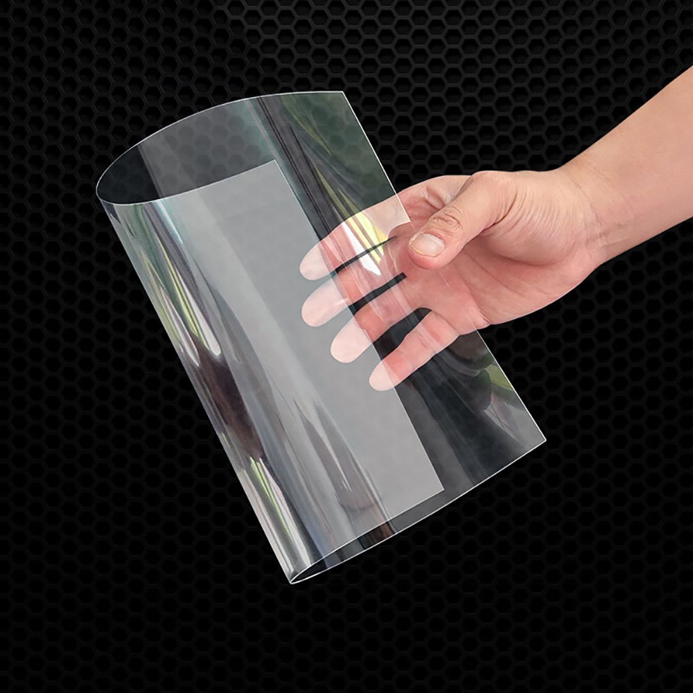 Translucent PVC Plastic Sheet Thin Clear Plastic Panel PVC Plat Thick 0.2mm-3mm