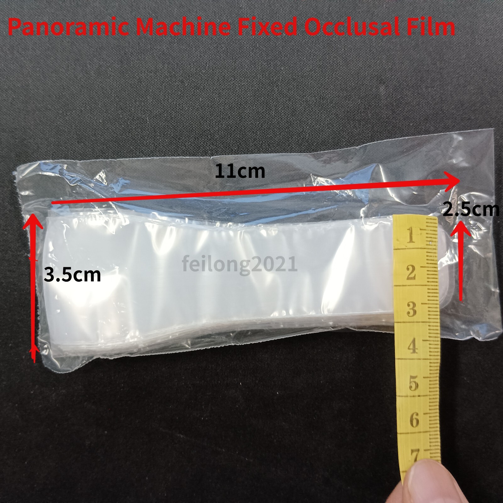 500Pcs Disposable Dental Panoramic Machine Fixed Occlusal Film Cover/ Sleeve