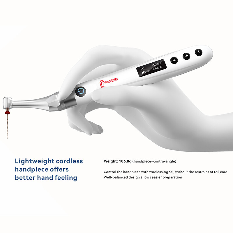 Woodpecker EndoFree Brushless Reciprocating Endo Motor 6:1 Contra Angle 1500rpm