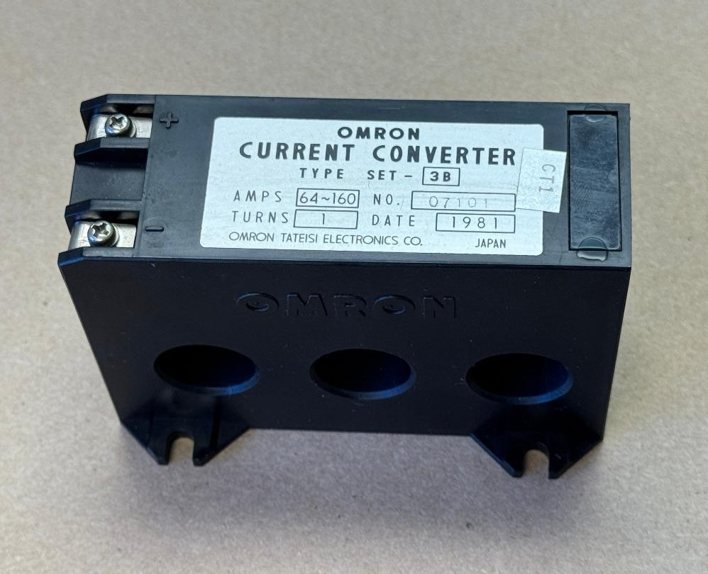 OMRON CURRENT CONVERTER TYPE SET-3B 64-160A