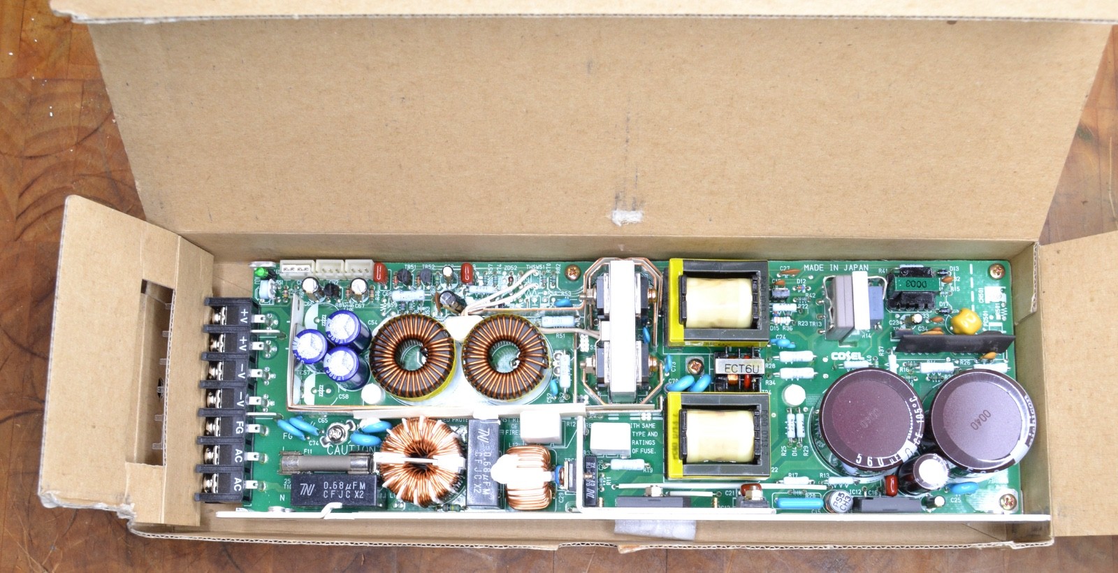 NEW Old Stock In Box COSEL UAW250S-24 POWER SUPPLY FREE SHIPPING Japan