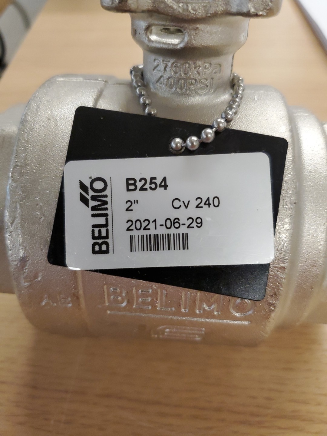 BELIMO B254 2″ Stainless CCV Valve