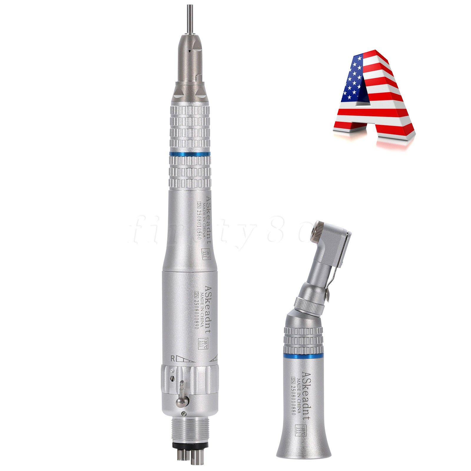 NSK Type Dental Low Speed Handpiece EX-203C (Contra Angle+Air Motor+Straight) YP