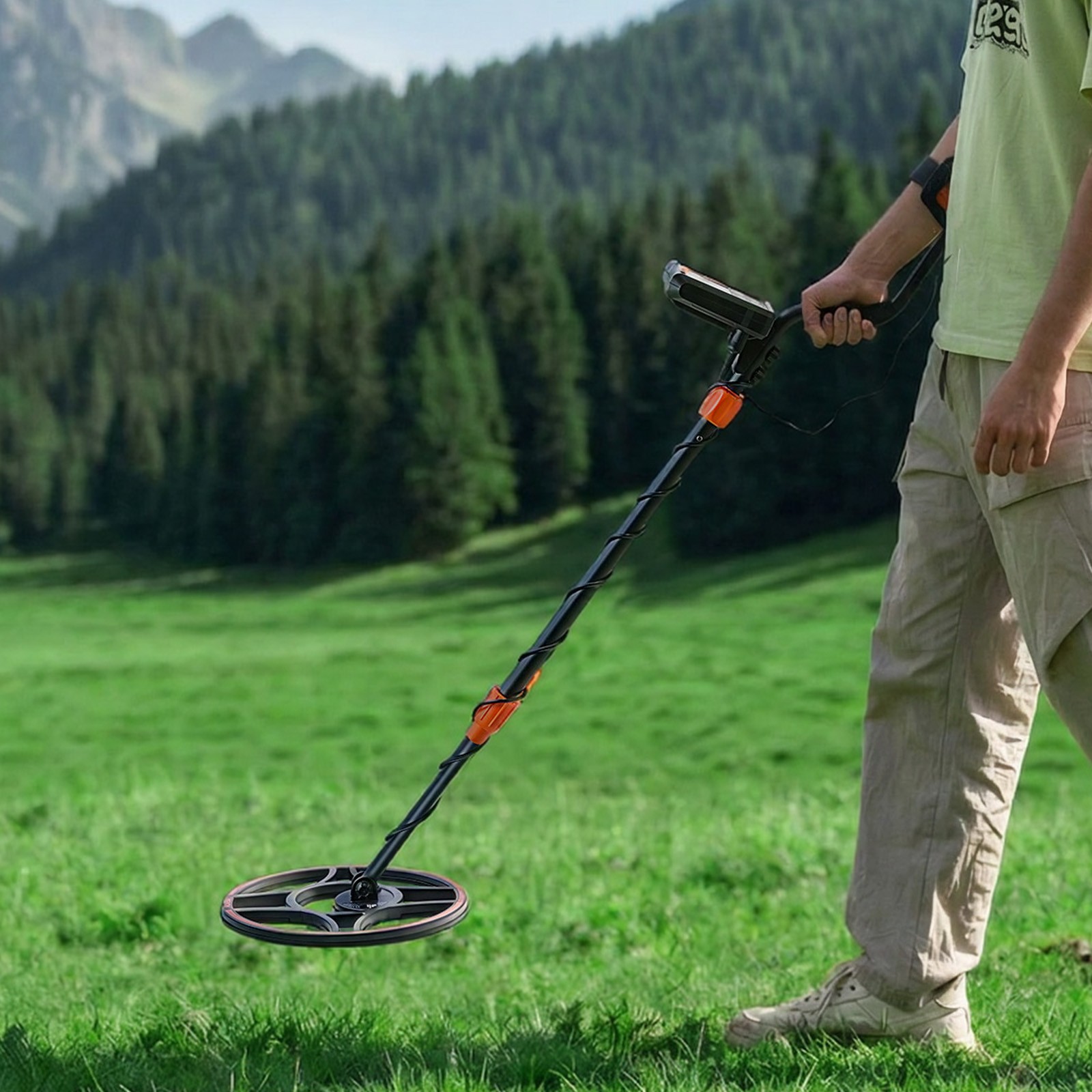 VEVOR Metal Detector for Adults 6-12″ Professional Gold Detector Waterproof Coil