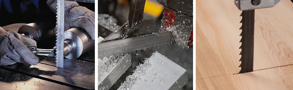 93-1/2″ x 1/2″ x 14tpi M42 Bi-metal Band Saw Blades Fit Cutting Metal Technique