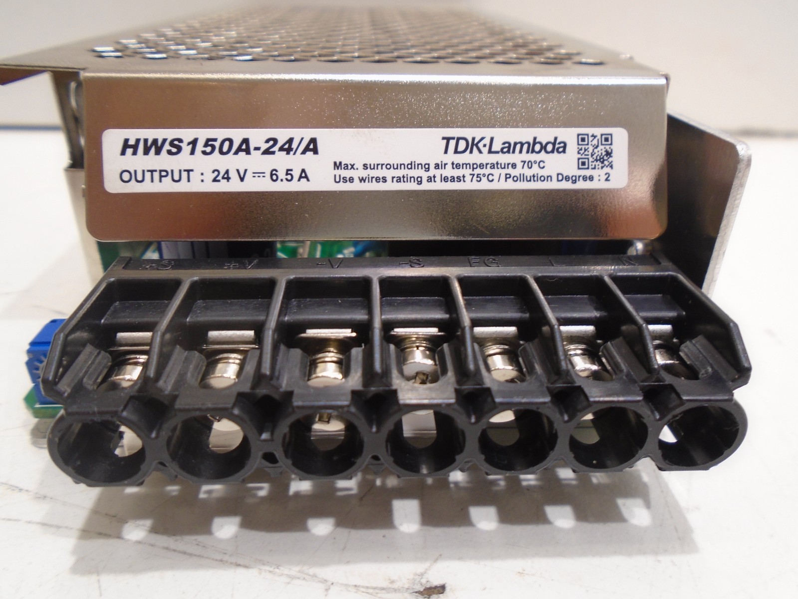 TDK LAMBDA HWS150A-24/A POWER SUPPLY AC-DC 24V 6.5A