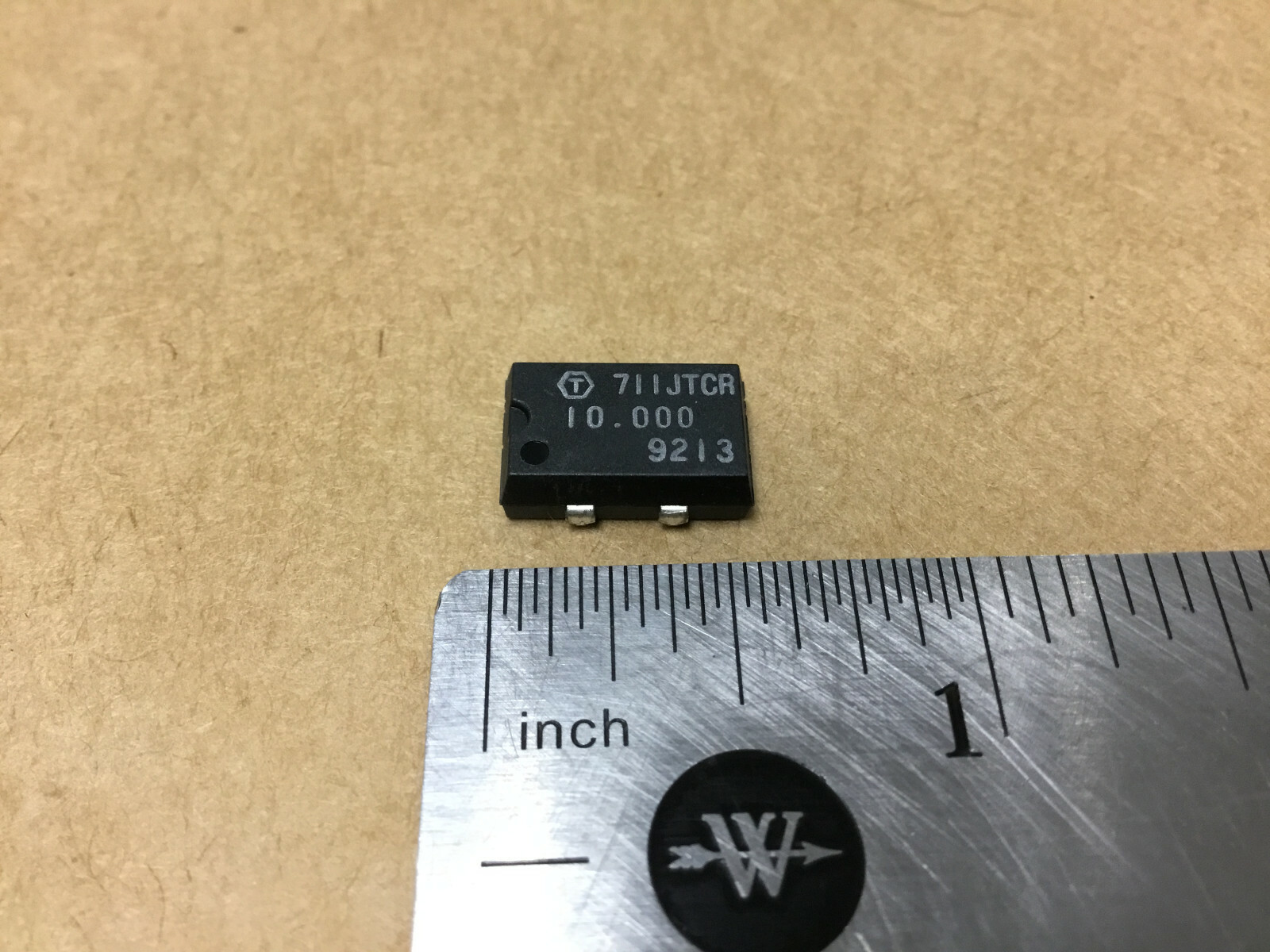 (2 PC) TOYOCOM 711JTCR-10.000 QUARTZ CRYSTAL UNIT