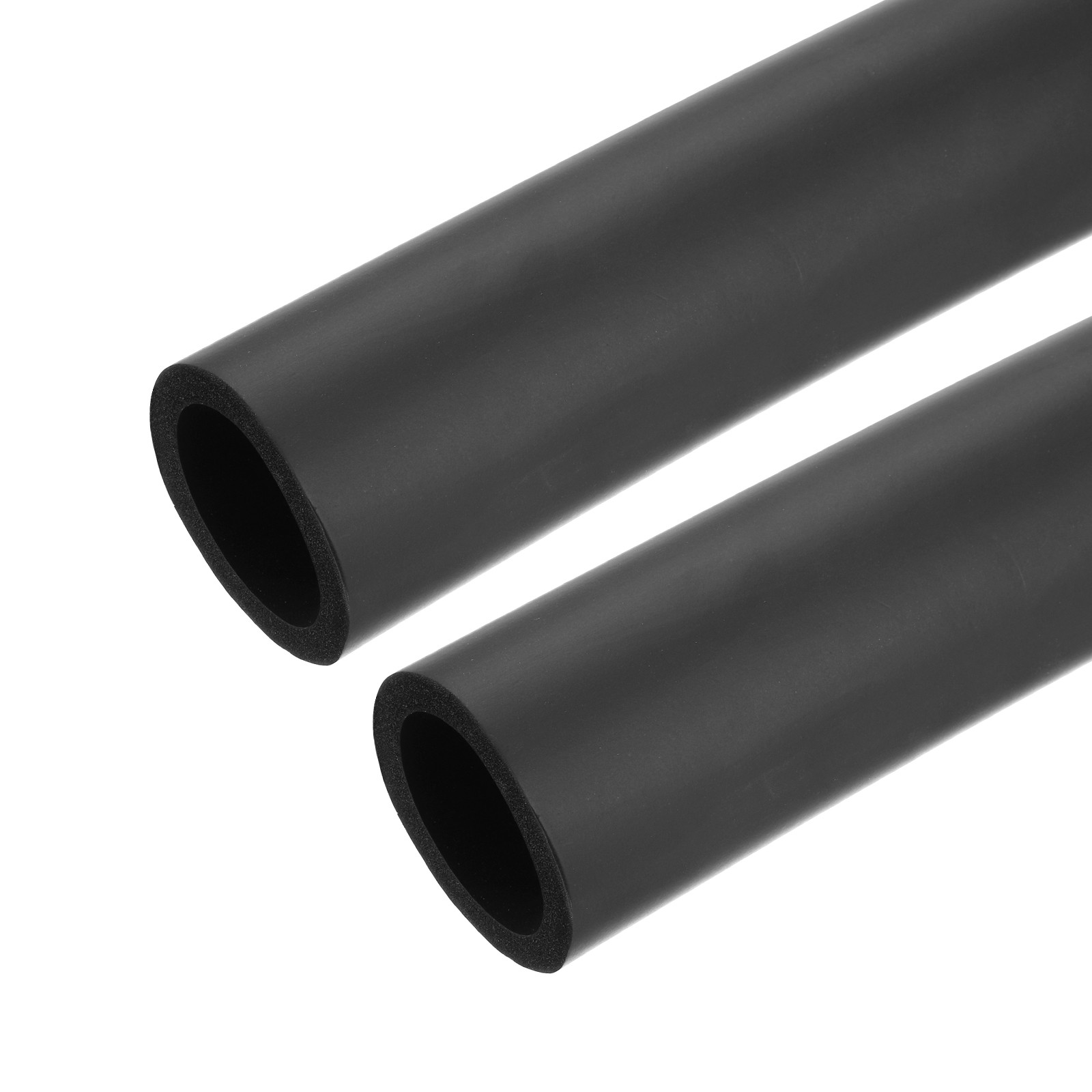 2pcs 3.3ft Foam Pipe Insulation Tube 1 3/4 inch(45mm) ID 2 3/8 inch(60mm) OD