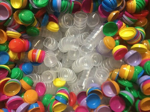 250 2″ Empty Vending Capsules Gumball Toy Machines ACORN 2 inch Carnival Party !