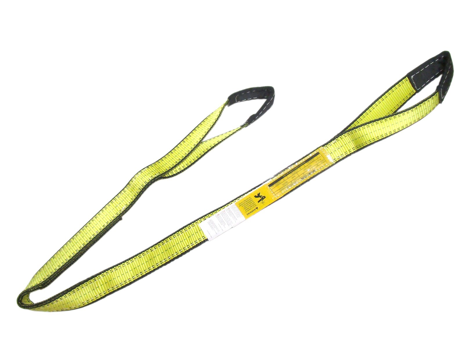 Poly Lifting Sling 2″ x 14 FT Eye & Eye 2-ply Choker Tow Strap 12,800 lbs basket