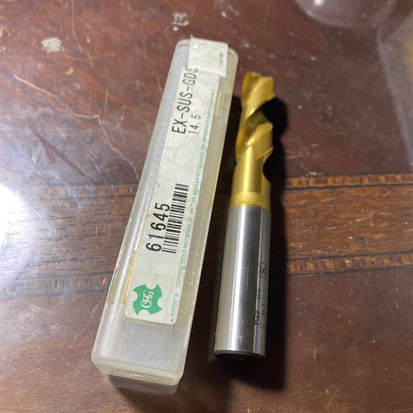 OSG USA Inc 61645 14.5MM EX-SUS-GDS Drill Bit (I44)