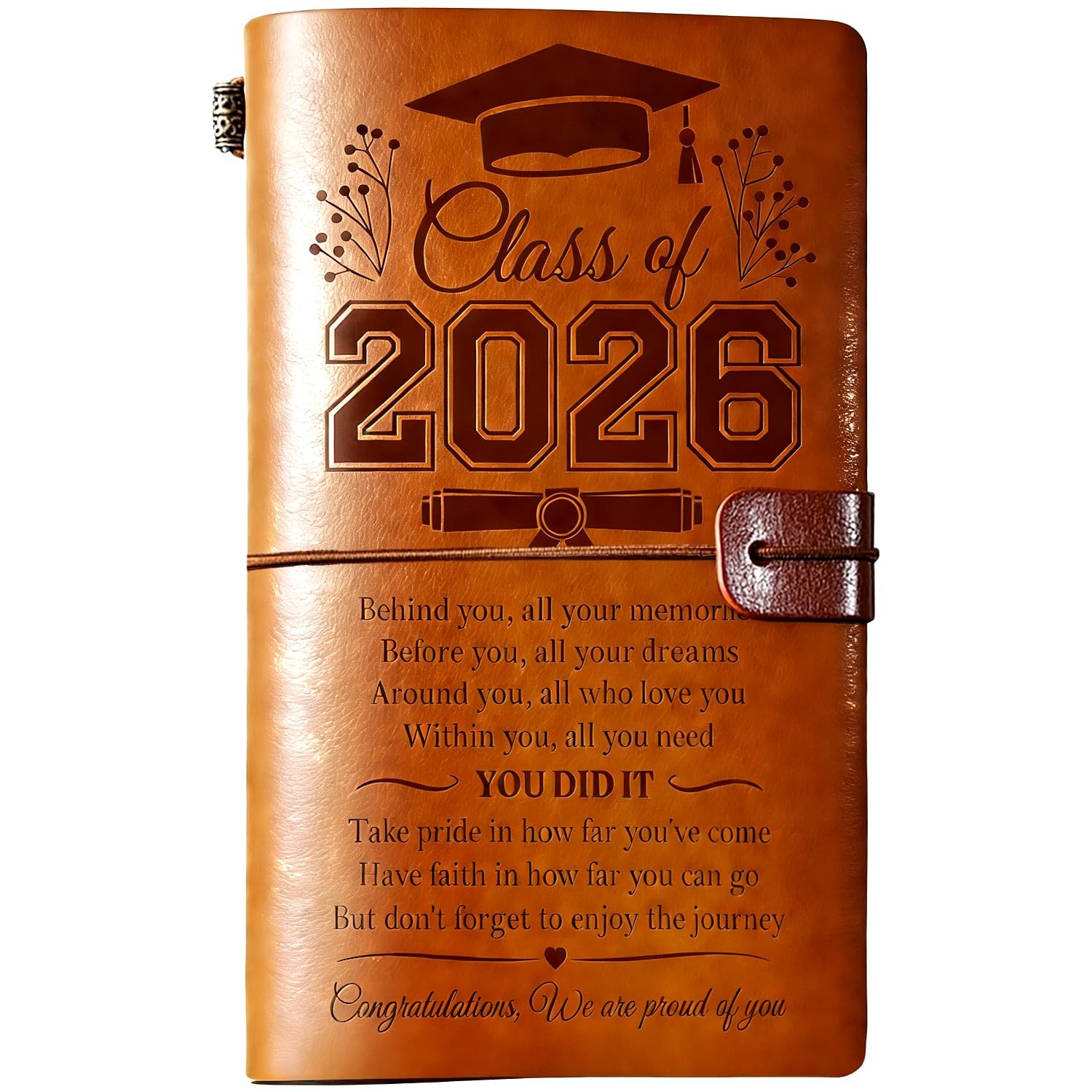 Class of 2026 Graduation Gifts Leather Journal, 2026 Graduation Gift for Her …