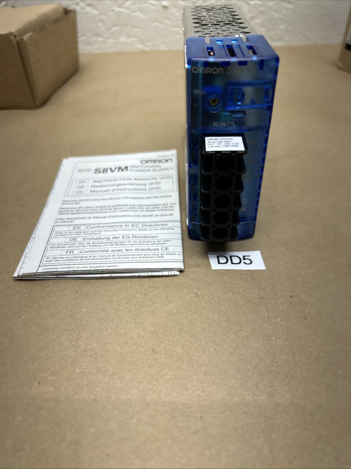 OMRON Power Supply S8VM-05024C NNB Fast Shipping! + Warranty