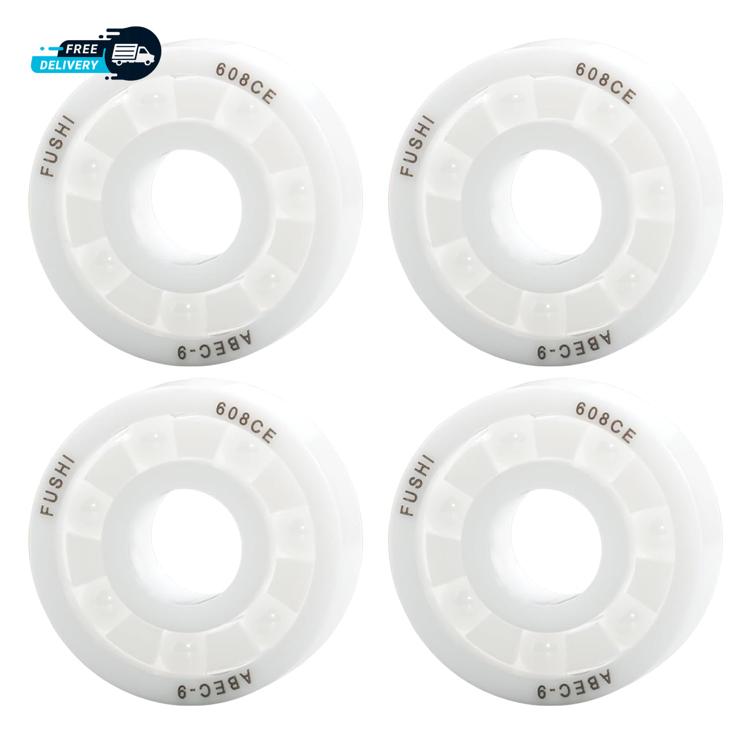 4PCS 608 Zro2 Zirconia Full Ceramic Bearing Full Zro2 Ceramic Ball