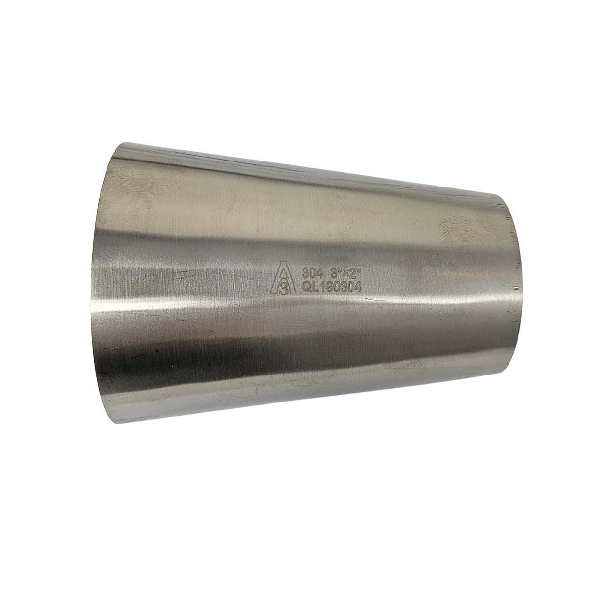3 inch x 2 inch Butt Weld Reducer – Concentric 304 Stainless Steel