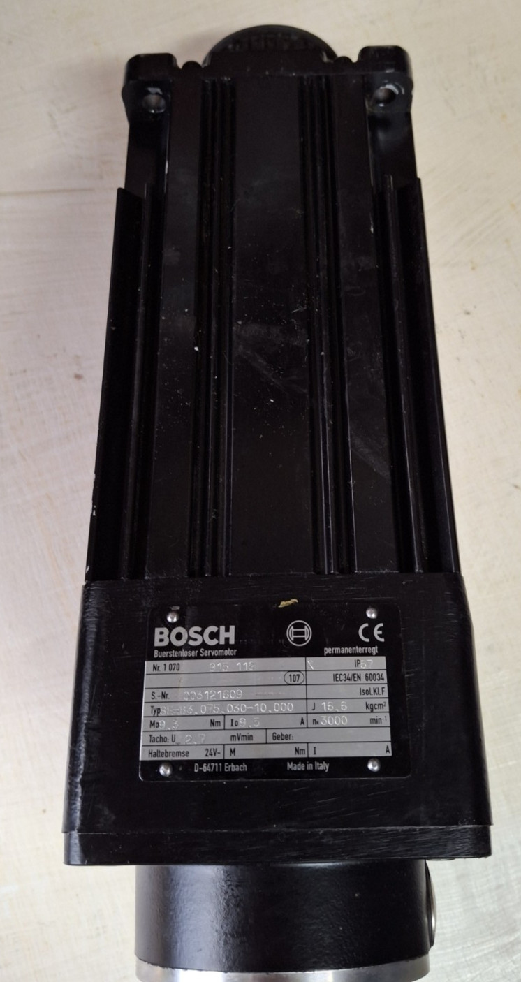 BOSCH Servomotor d-64711 erbach SE-B3.075.030-10.000 Made in Italy