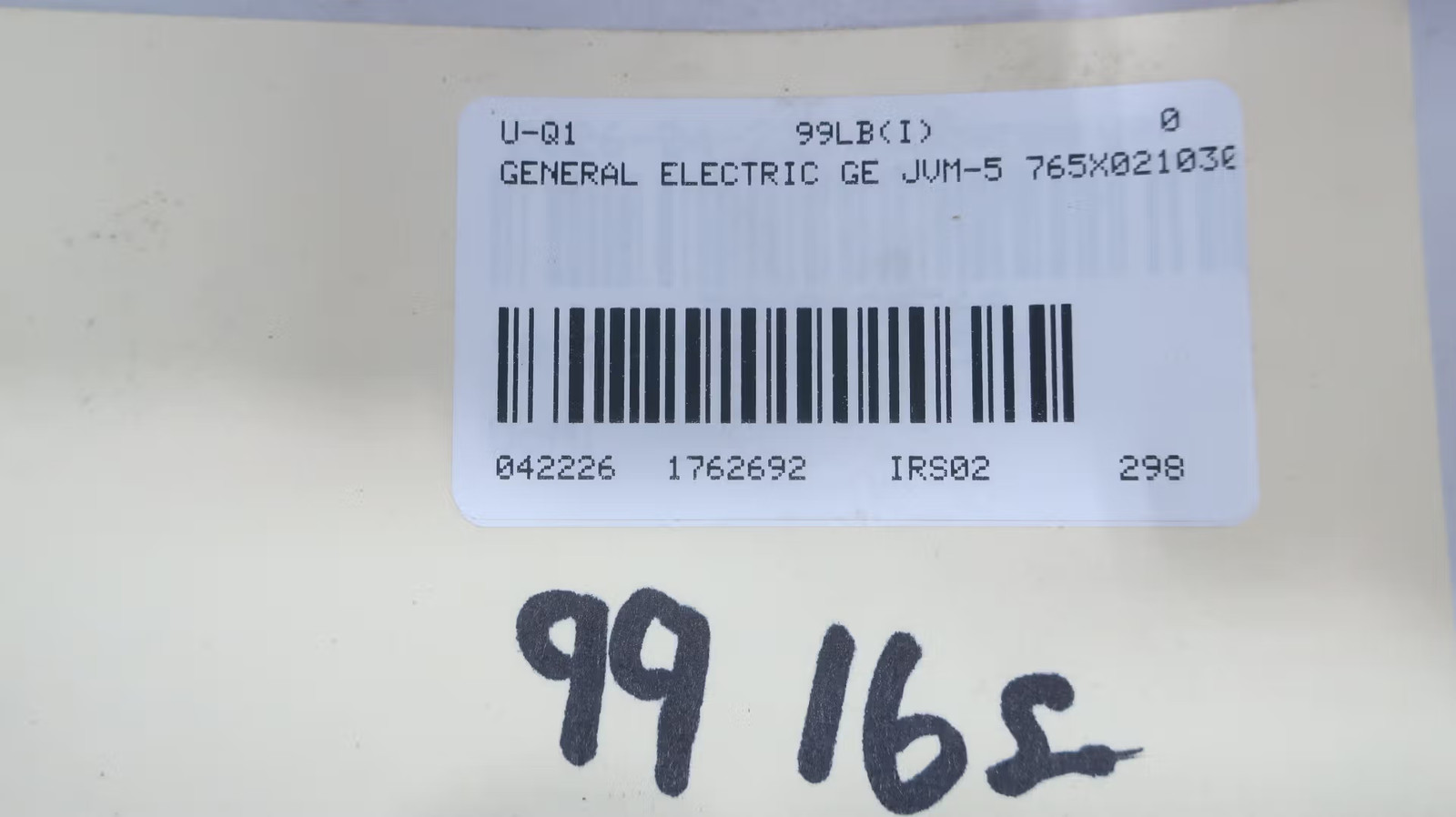 General Electric Ge JVM-5 765X021030 Voltage Transformer 14400v-ac 1500va 120:1