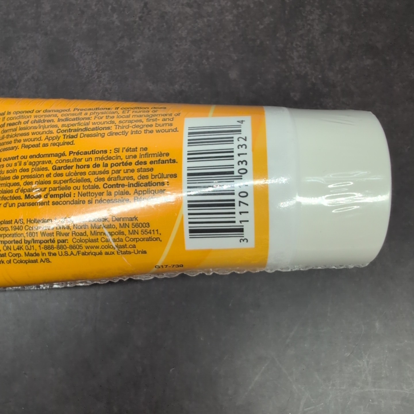 Coloplast Triad Hydrophilic Wound Dressing Paste #1967 6 oz SEALED