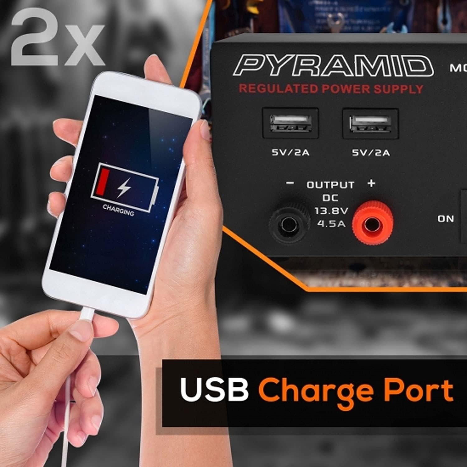 Universal Compact Bench Power Supply – 7 Amp Regulated Home Lab Benchtop AC-Dc