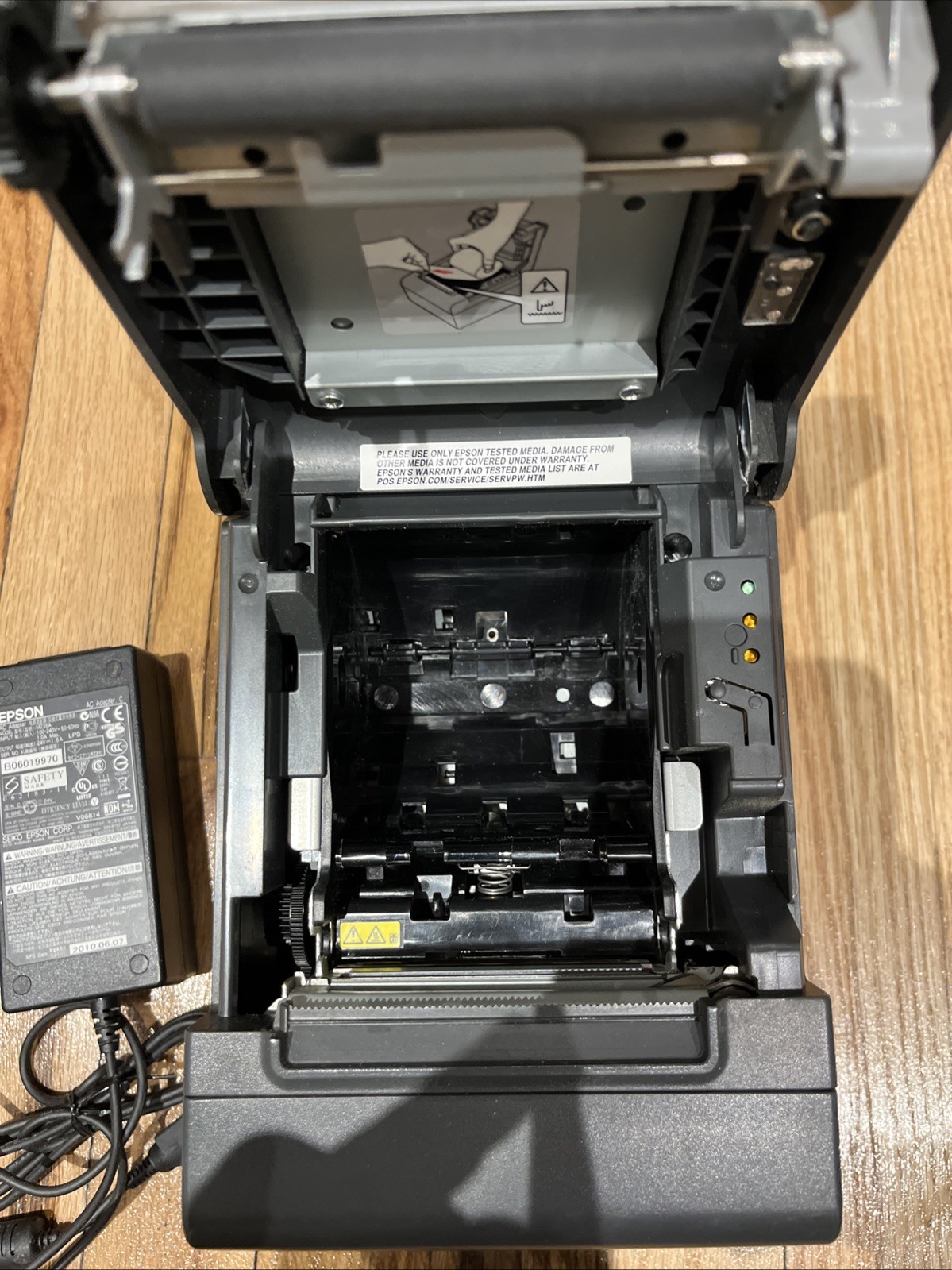Epson TM-T20II Receipt Printer – Direct Thermal – USB – Black M267D