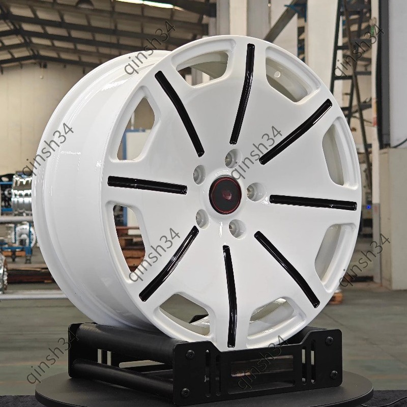 White Color Aluminum Wheel Rims 6061-t6 Forged 5/6 Hole 1718 19 20 Inch