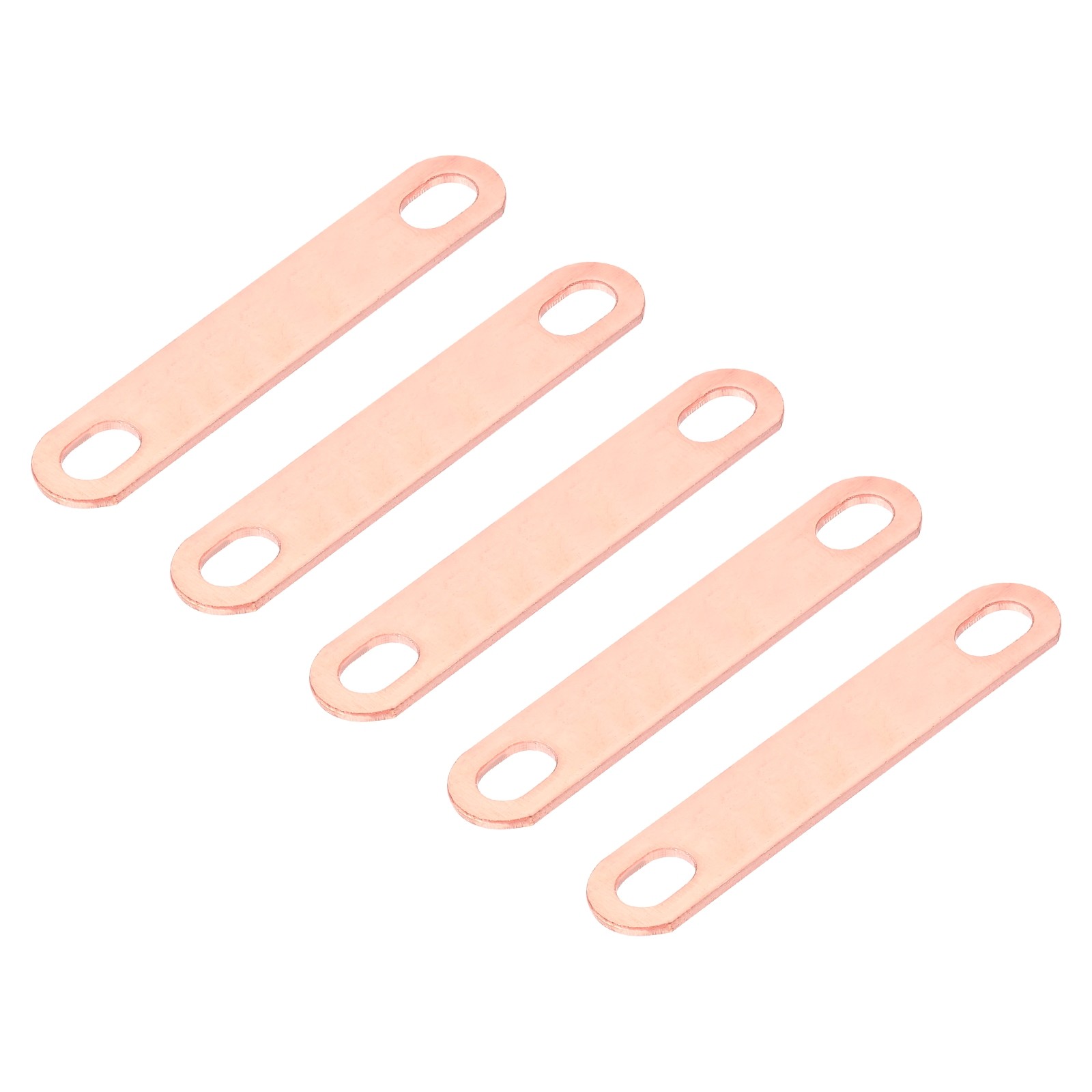 5Pcs Pitch Row 1.8″(45mm) Bus Bar Connector, Red Copper Color