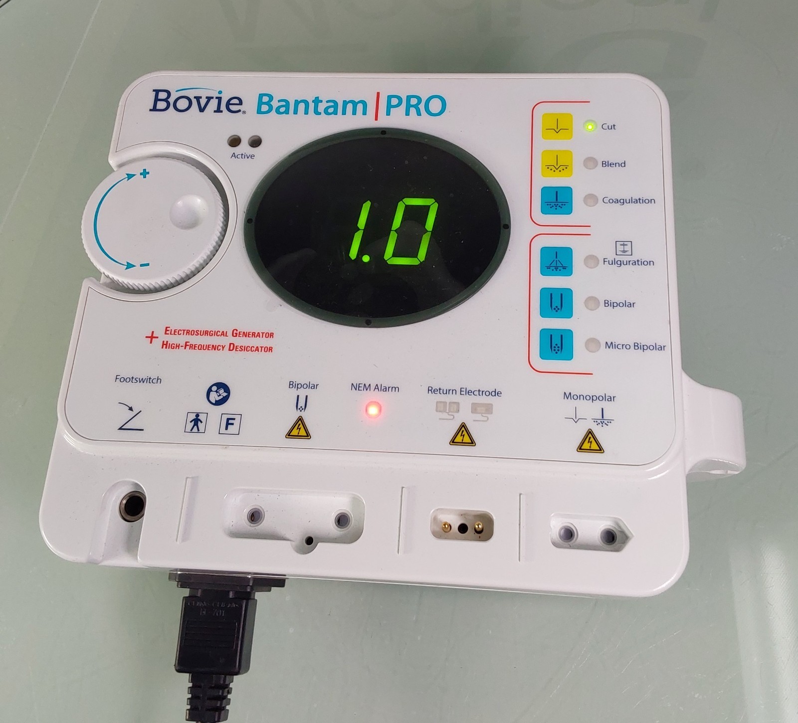 Bovie A952 Bantam PRO Electrosurgical Generator + High Frequency Desiccator