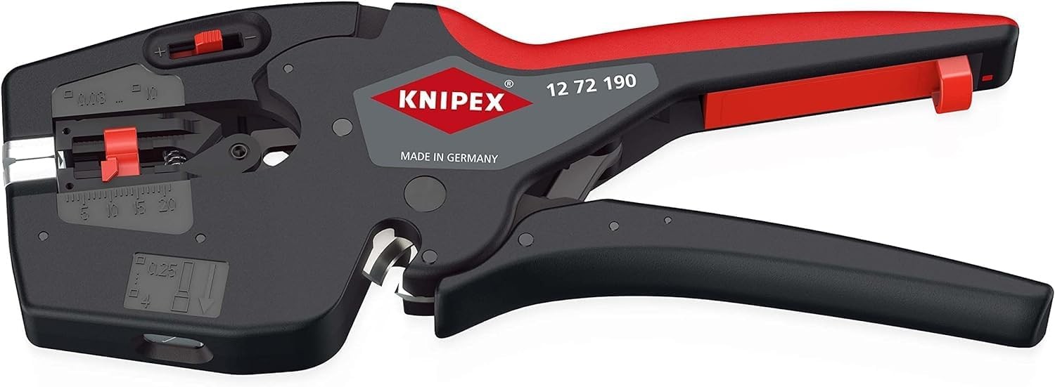 Knipex NexStrip Multi-Tool for Electricians with non-slip plastic Multicolor