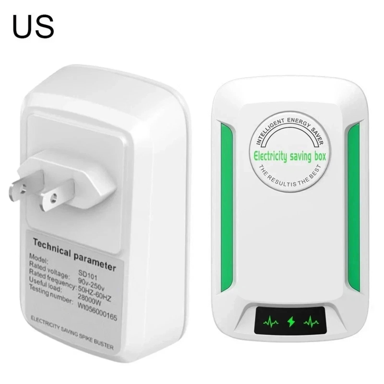 Energy Saving Device Stopwatt Electricity Saving Box Stabilize Voltage Device-US