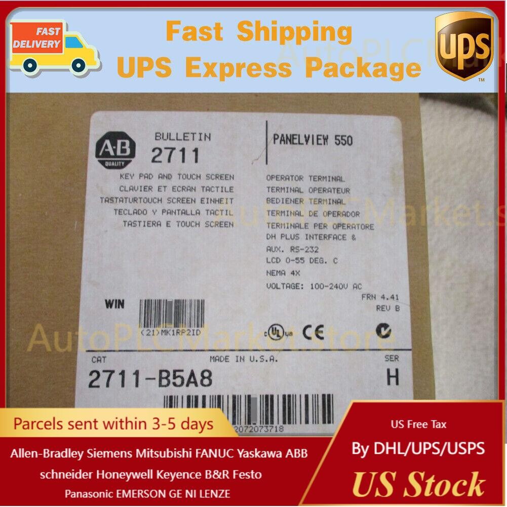 2711-B5A8 AB PanelView Standard Terminal Fast Shipping 2711B5A8 New GQ