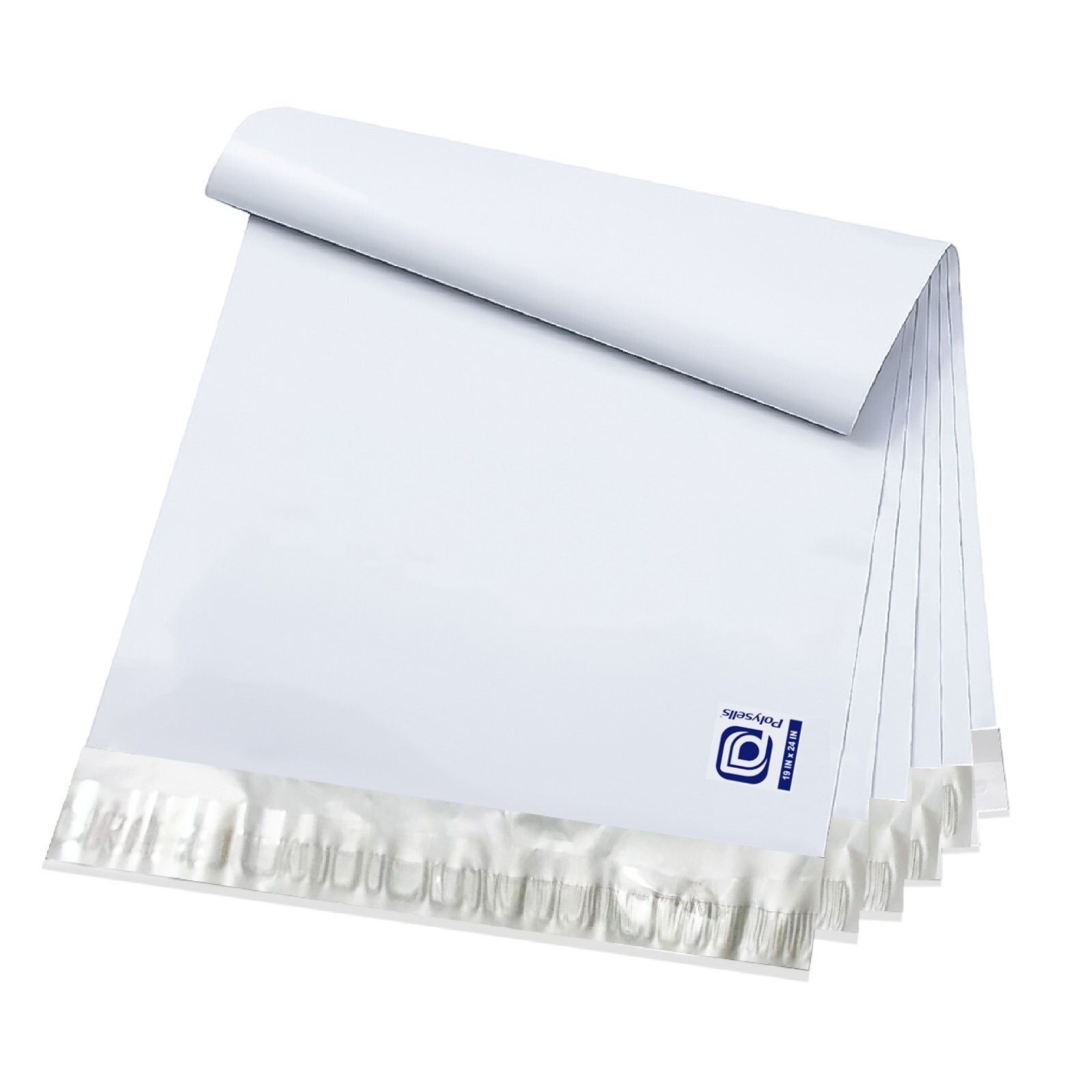 100 19×24 POLYSELLS Poly Mailers Envelopes Self Sealing Shipping Mailers Bags