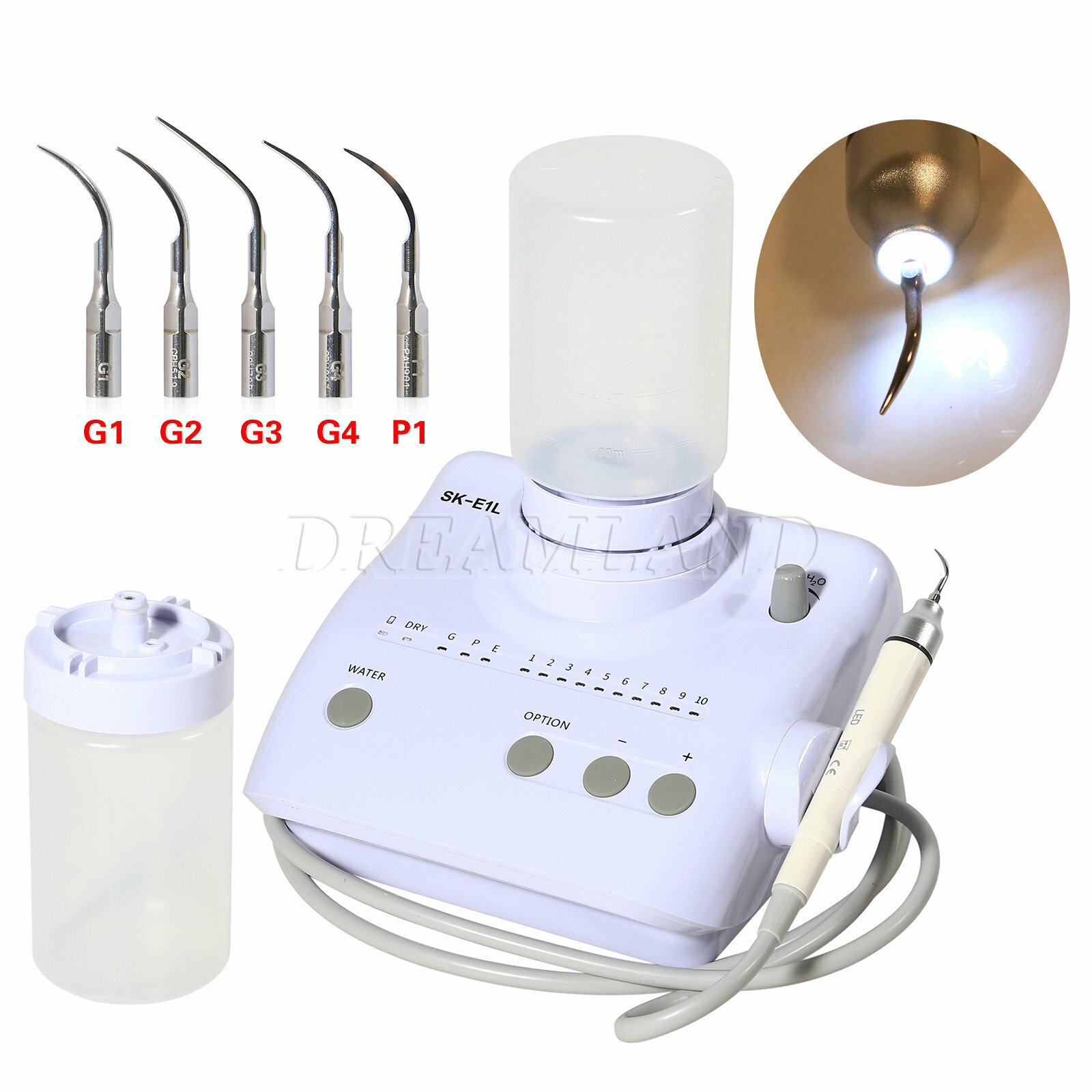 For Cavitron EMS Dental Ultrasonic Scaler with LED Handpiece Auto Water Supply