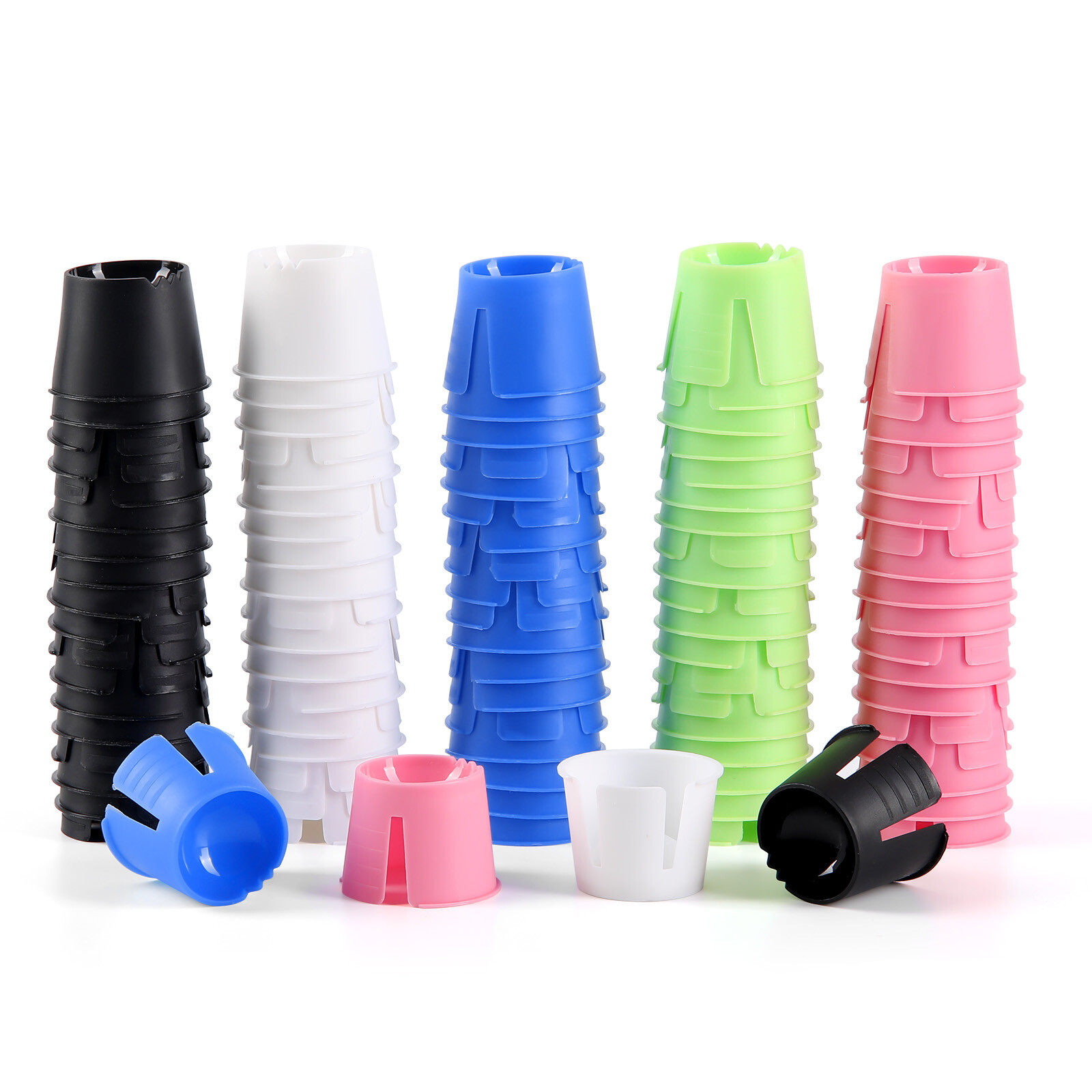 200PCS Disposable Dappen Dishes Nail Art Mixing Cups Acrylic Gel Manicure Salon